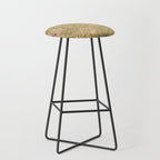 William Morris Windrush Gold Thyme Green Vintage Pattern Stool Gallery Image 1