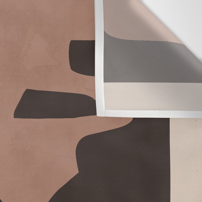 Modern Abstract Minimal Shapes 117a Wall Tapestry Gallery Image 3
