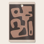 Modern Abstract Minimal Shapes 117a Cutting Board Gallery Image 1