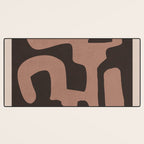 Modern Abstract Minimal Shapes 117a Desk Mat Gallery Image 3