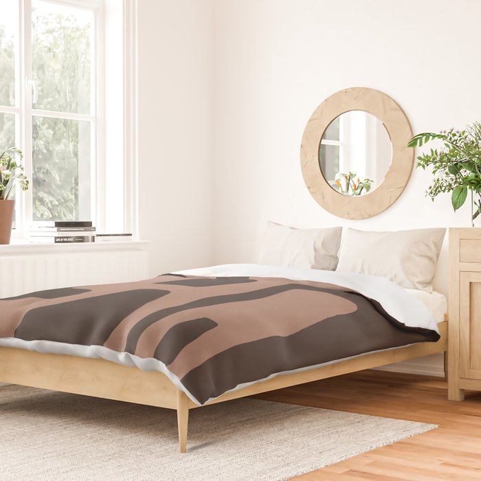 Modern Abstract Minimal Shapes 117a Duvet Cover Gallery Image 2