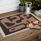 Modern Abstract Minimal Shapes 117a Outdoor Rug Gallery Image 2