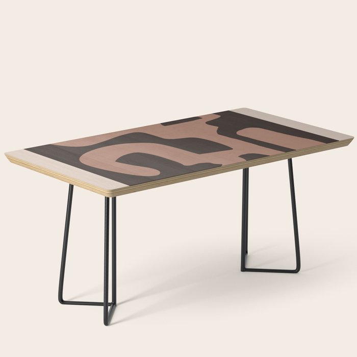 Modern Abstract Minimal Shapes 117a Coffee Table Gallery Image 1