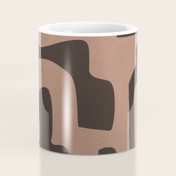 Modern Abstract Minimal Shapes 117a Coffee Mug Gallery Image 4