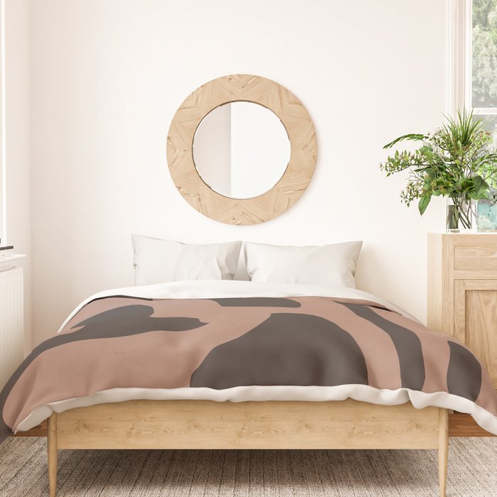 Modern Abstract Minimal Shapes 117a Duvet Cover Gallery Image 3