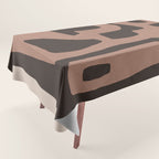 Modern Abstract Minimal Shapes 117a Tablecloth Gallery Image 1