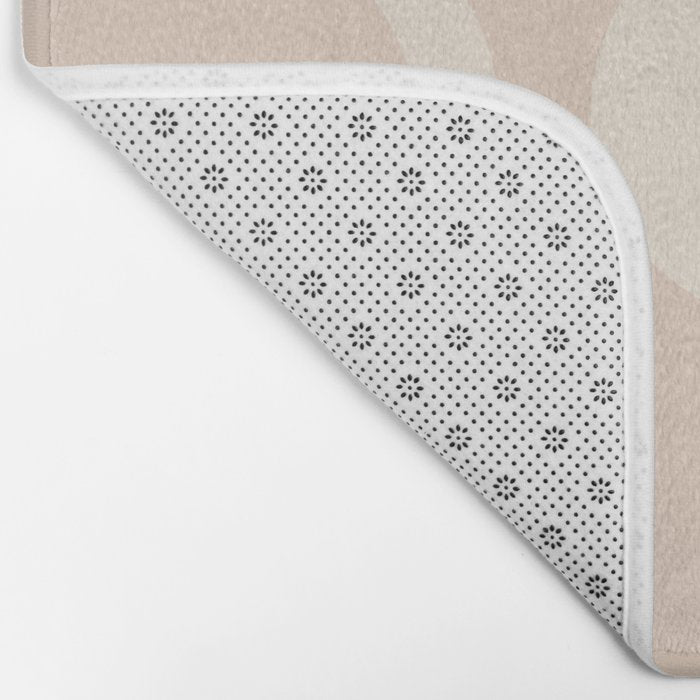 Moon Shapes Minimalism - Ethereal Light Bath Mat Gallery Image 2