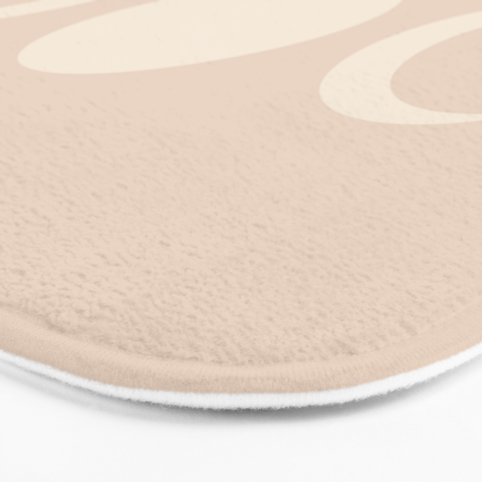 Moon Shapes Minimalism - Ethereal Light Bath Mat Gallery Image 3