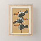 Tropic Trio Mini Art Print Gallery Image 1