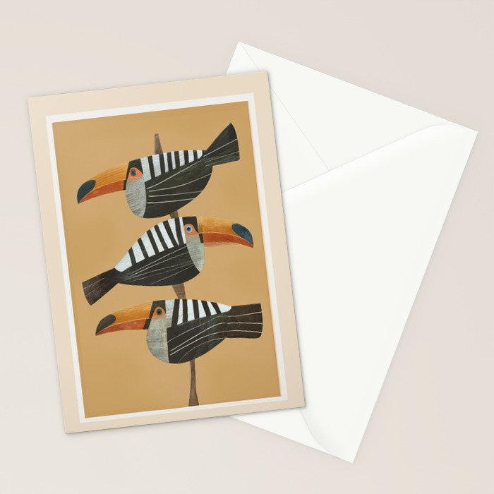 Tropic Trio Stationery Card Gallery Image 2