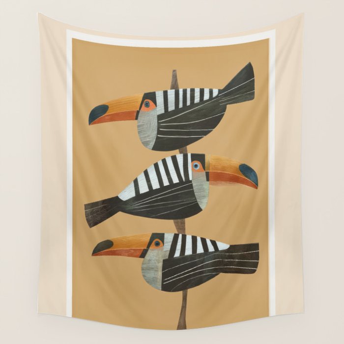 Tropic Trio Wall Tapestry Gallery Image 4