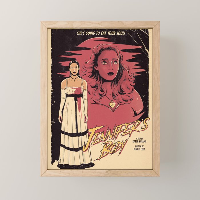 she's going to eat your soul! Mini Art Print Gallery Image 1
