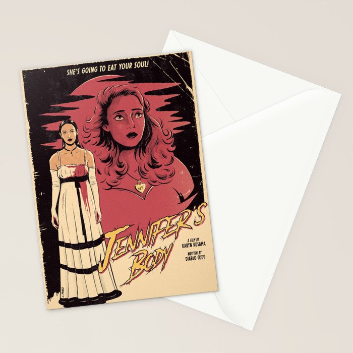 she's going to eat your soul! Stationery Card Gallery Image 2
