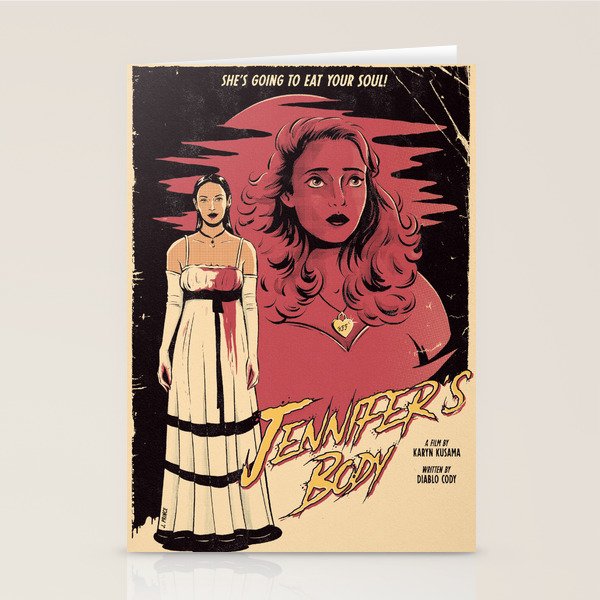 she's going to eat your soul! Stationery Card Gallery Image 2