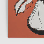 Line Art Pears 2 Poster Gallery Image 3