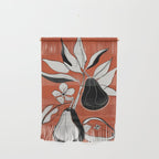 Line Art Pears 2 Wall Hanging Gallery Image 1