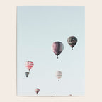 Hot Air Balloons Blue Sky Poster Gallery Image 4