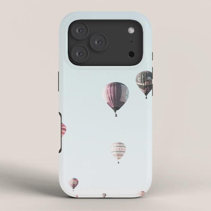 Hot Air Balloons Blue Sky iPhone Case Gallery Image 3