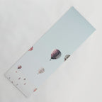 Hot Air Balloons Blue Sky Yoga Mat Gallery Image 1