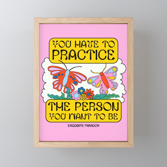Practice Mini Art Print Gallery Image 1