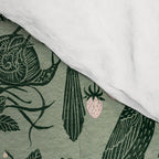 Birds and Snails with Strawberries Comforter Gallery Image 4