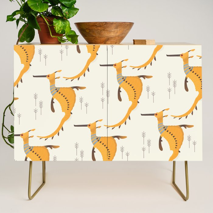 Weedy Seadragon, Marine Animal of Victoria, Australia Credenza Gallery Image 1