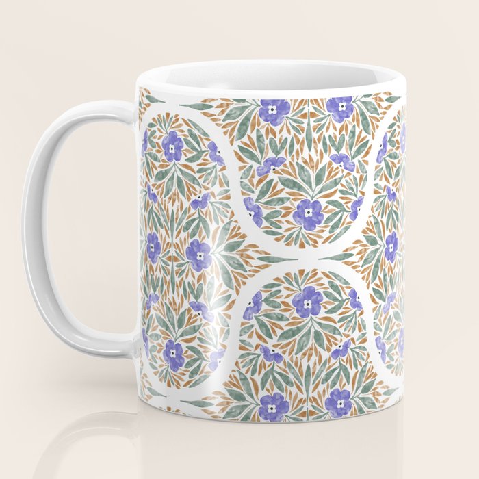 Elegant Flora Artistry Coffee Mug Gallery Image 3
