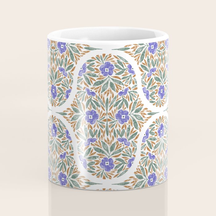 Elegant Flora Artistry Coffee Mug Gallery Image 4
