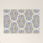 Elegant Flora Artistry Welcome Mat Gallery Image 1