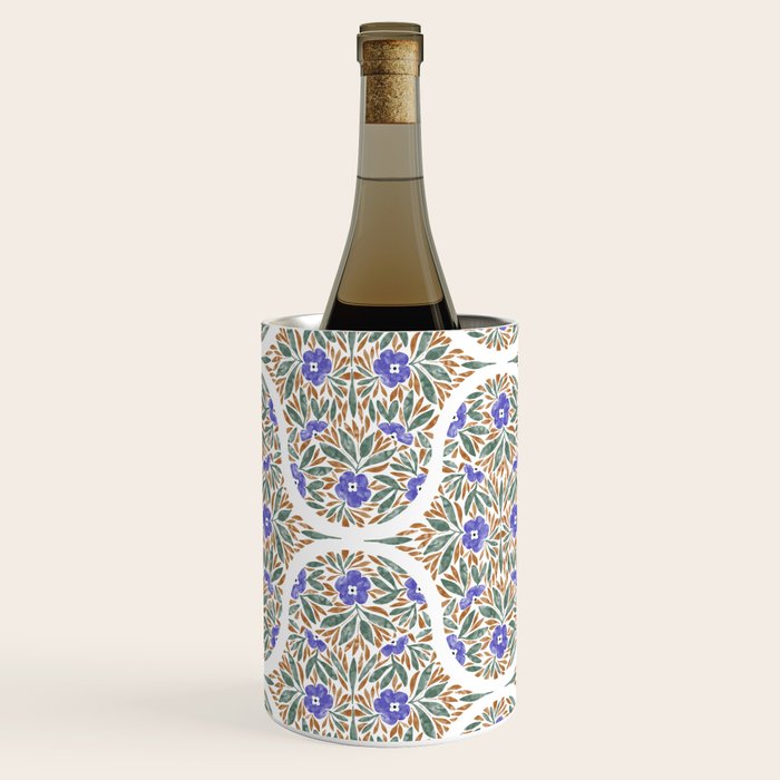 Elegant Flora Artistry Wine Chiller Gallery Image 3