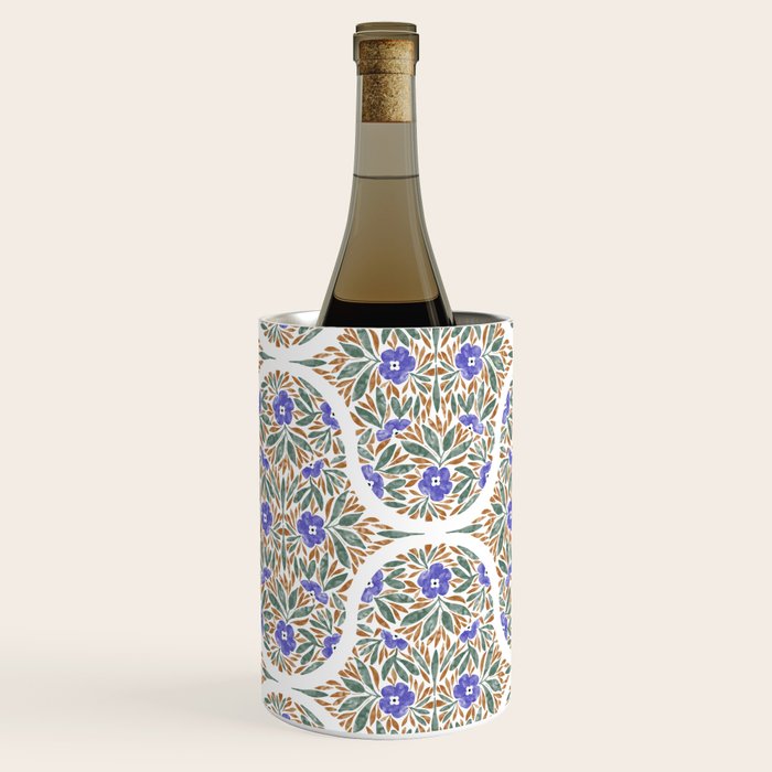 Elegant Flora Artistry Wine Chiller Gallery Image 2