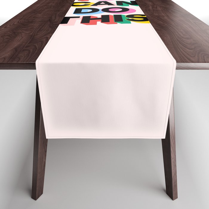 You Can Do This Table Runner Gallery Image 1