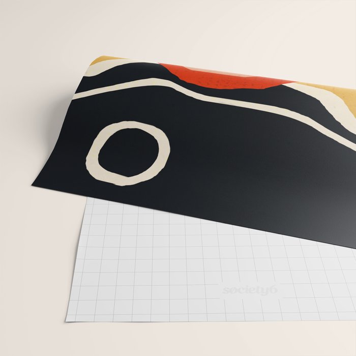 Abstract Art Landscape 48 Wrapping Paper Gallery Image 2