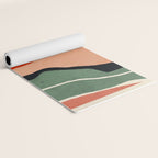 Abstract Art Landscape 48 Yoga Mat Gallery Image 2