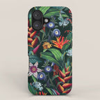 Tropical Flora - Night iPhone Case Gallery Image 1