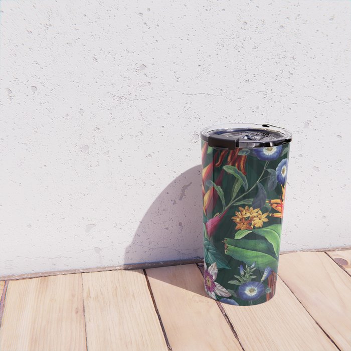 Tropical Flora - Night Travel Mug Gallery Image 4