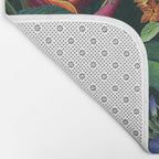 Tropical Flora - Night Bath Mat Gallery Image 2