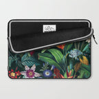 Tropical Flora - Night Laptop Sleeve Gallery Image 2