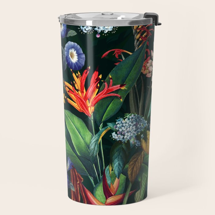 Tropical Flora - Night Travel Mug Gallery Image 2