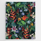 Tropical Flora - Night Jigsaw Puzzle Gallery Image 1