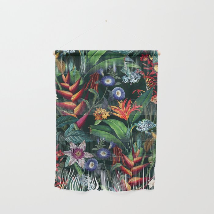Tropical Flora - Night Wall Hanging Gallery Image 1