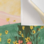 Flower Meadow Wall Tapestry Gallery Image 3