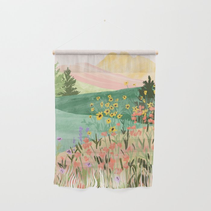 Flower Meadow Wall Hanging Gallery Image 1