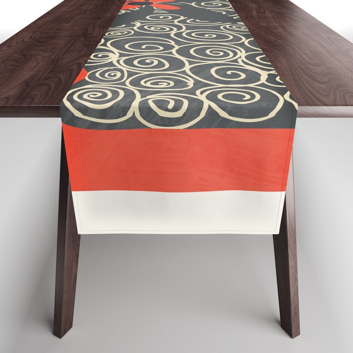 Modern Bloom 3 Table Runner Gallery Image 1