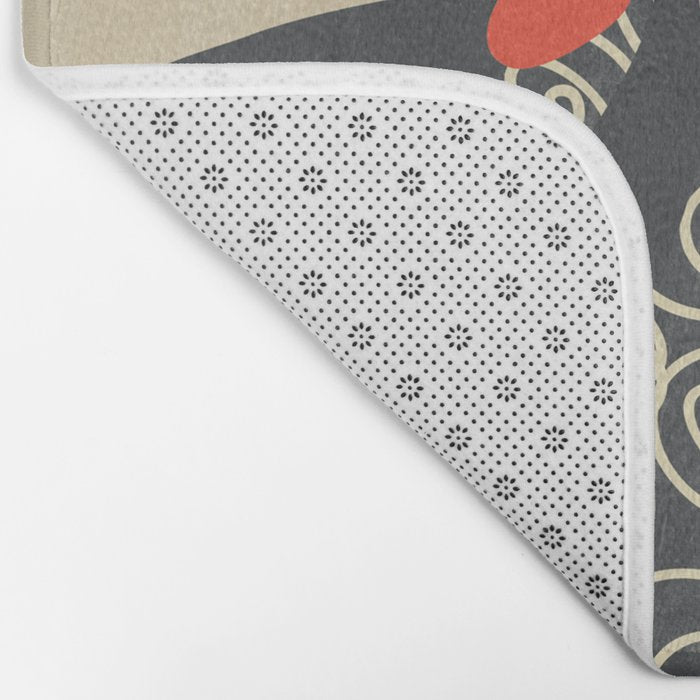 Modern Bloom 3 Bath Mat Gallery Image 2