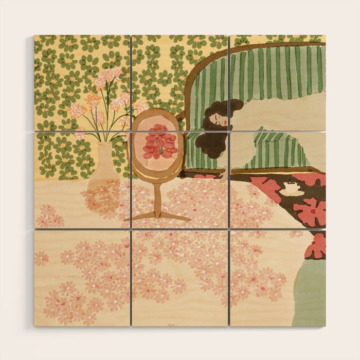 Sleeping Beauty II Wood Wall Art Gallery Image 1
