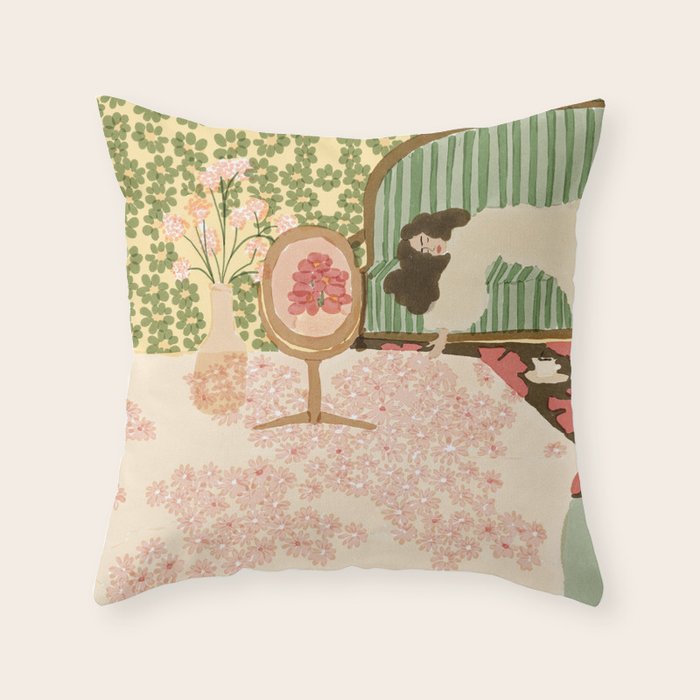 Sleeping Beauty II Throw Pillow Gallery Image 6