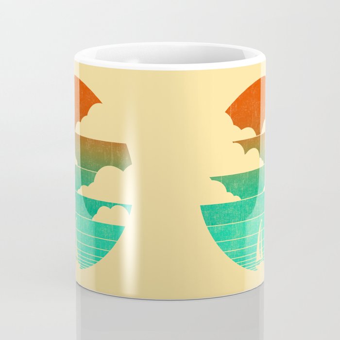 Go West (sail away in my boat) Coffee Mug Gallery Image 4