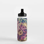 Antique French Gobelins Floral Textile Print Water Bottle Gallery Image 2