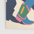 Color Block Cowboy Stroll Poster Gallery Image 3